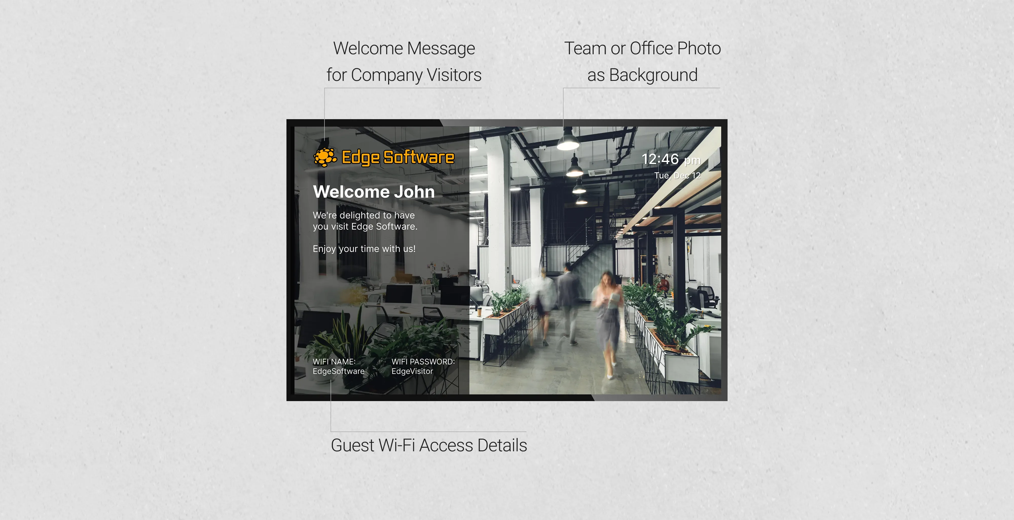 LaMetric Solar Glance Displays - Welcome Guest