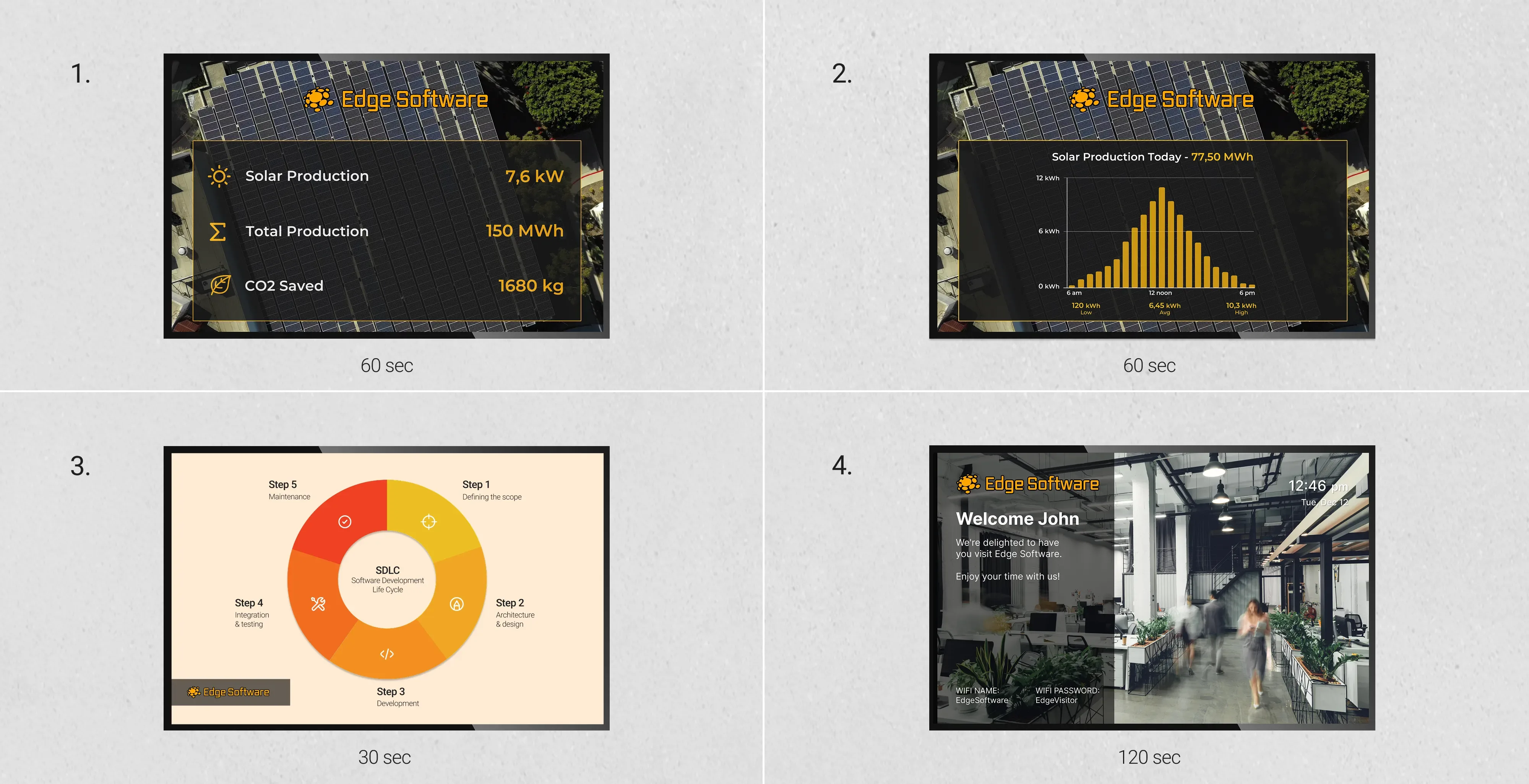 LaMetric Solar Glance Displays - Slide Timing, Ordering